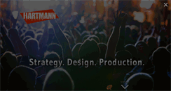 Desktop Screenshot of hartmannstudiosproductions.com